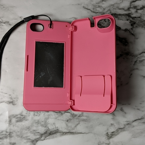 Pink iPhone Wallet Case - Picture 3 of 6